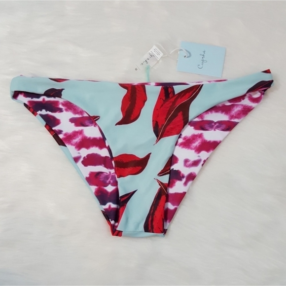 Cupshe Other - Cupshe | Reversible Floral Bikini Bottom
